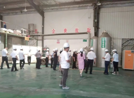 湖南省人大黨委會(huì)黨組副書(shū)記、副主任謝建輝調(diào)研蒞臨錦勝科技開(kāi)展立法調(diào)研